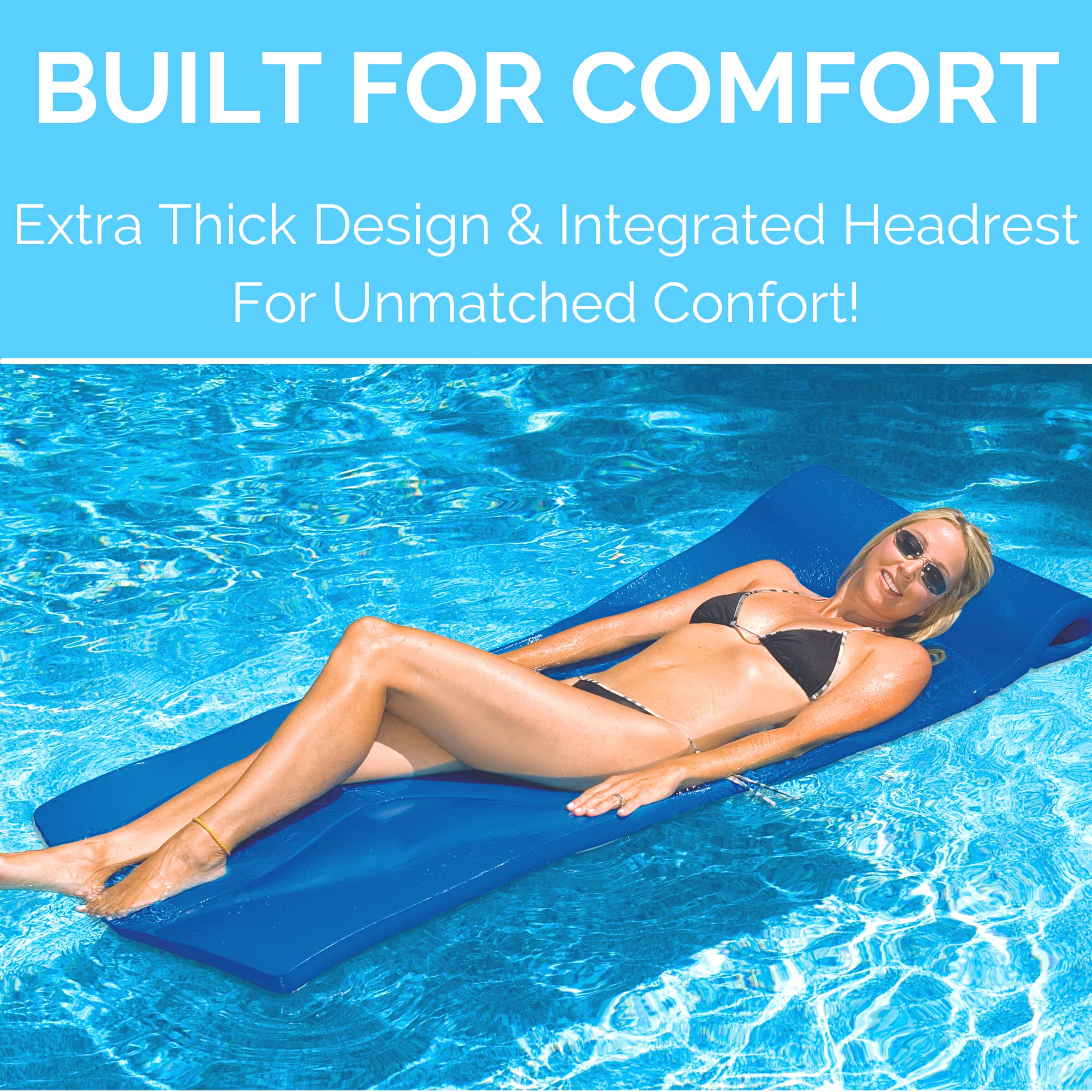 Foto 3 pulgar | Foam Pool Float Swimline Original Sofskin Blue Para Adultos - Venta Internacional.