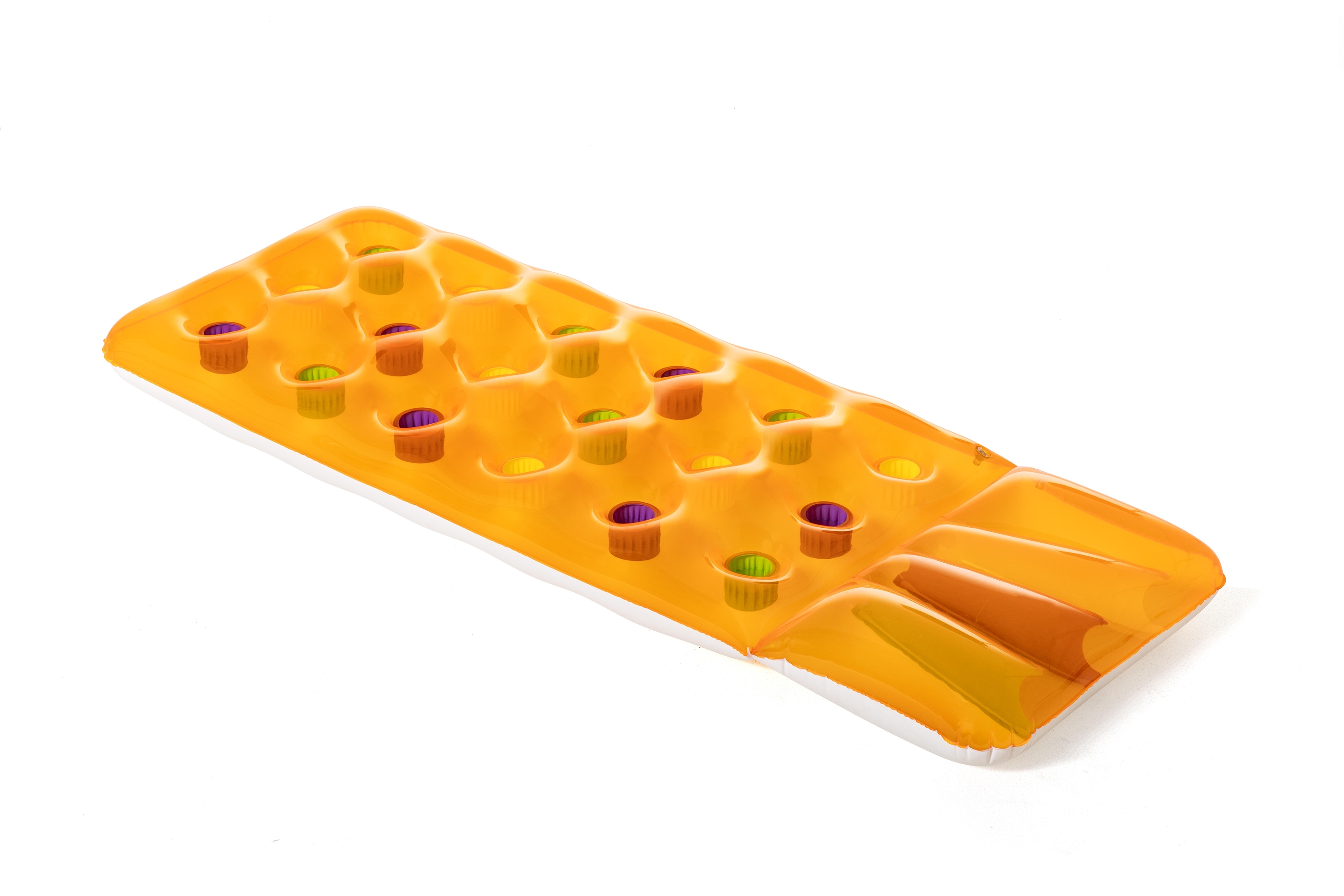 Foto 4 pulgar | Colchoneta Inflable Bestway Amarilla 188 x 71 cm
