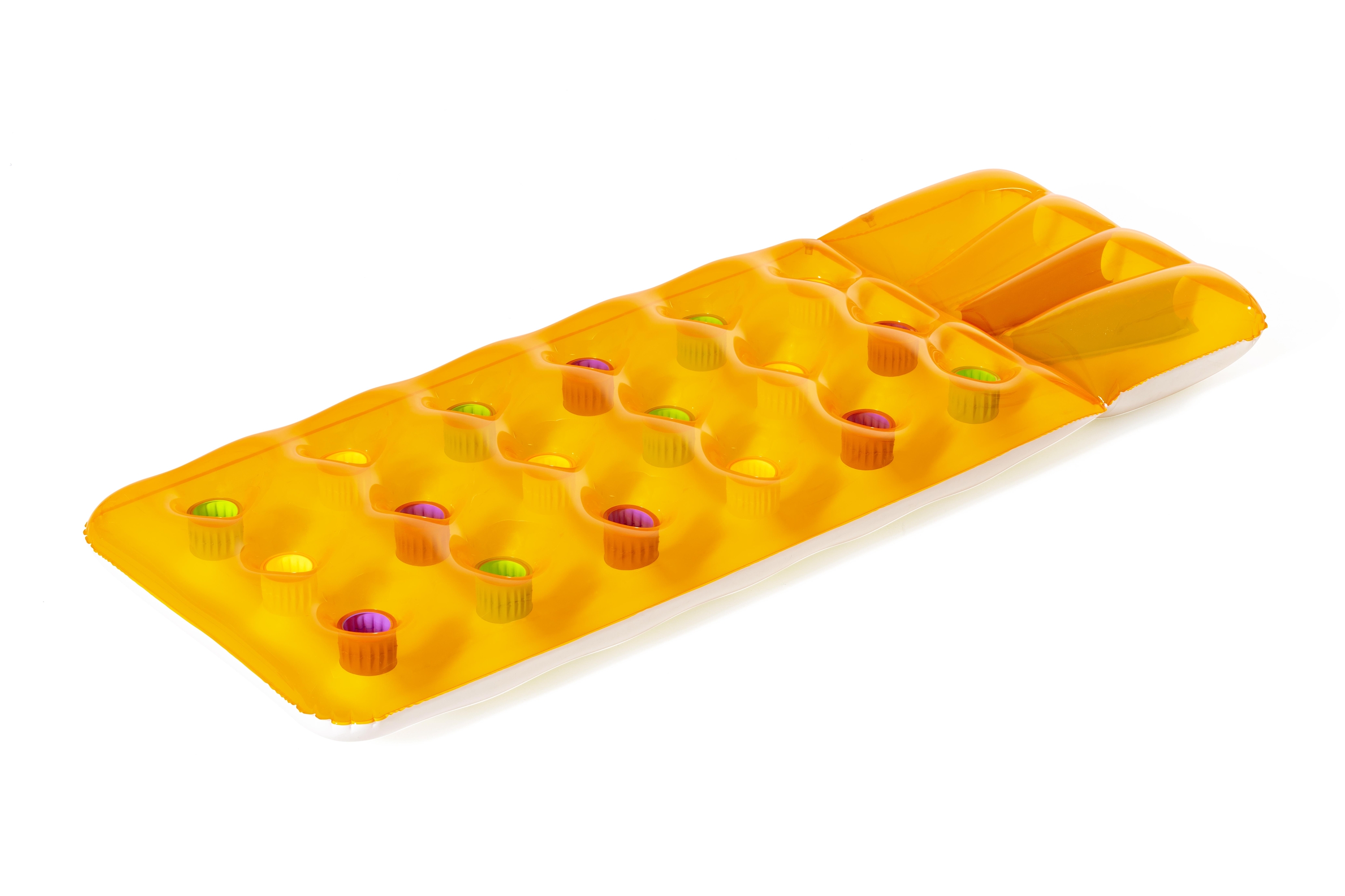 Foto 7 pulgar | Colchoneta Inflable Bestway Amarilla 188 x 71 cm