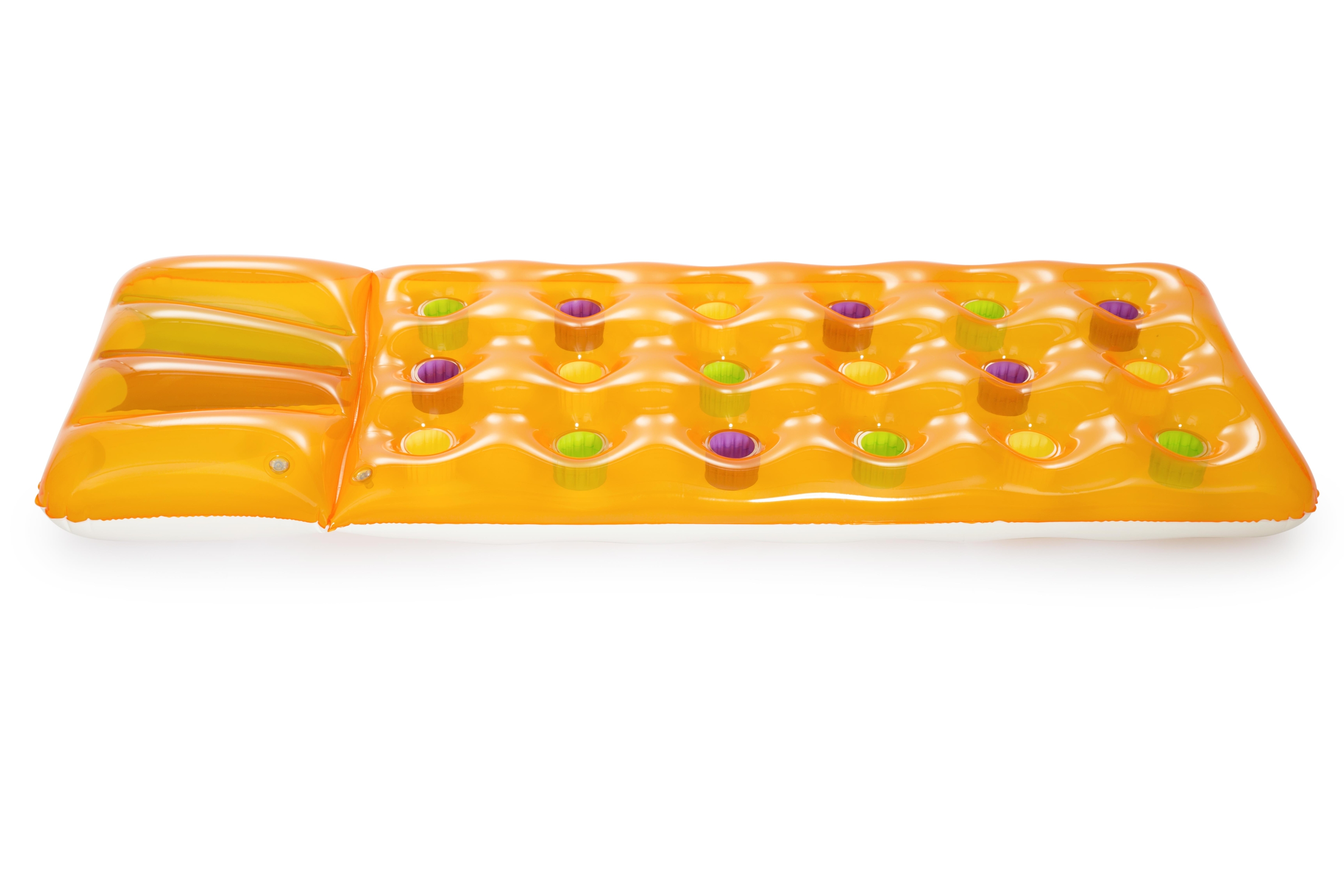 Foto 9 pulgar | Colchoneta Inflable Bestway Amarilla 188 x 71 cm