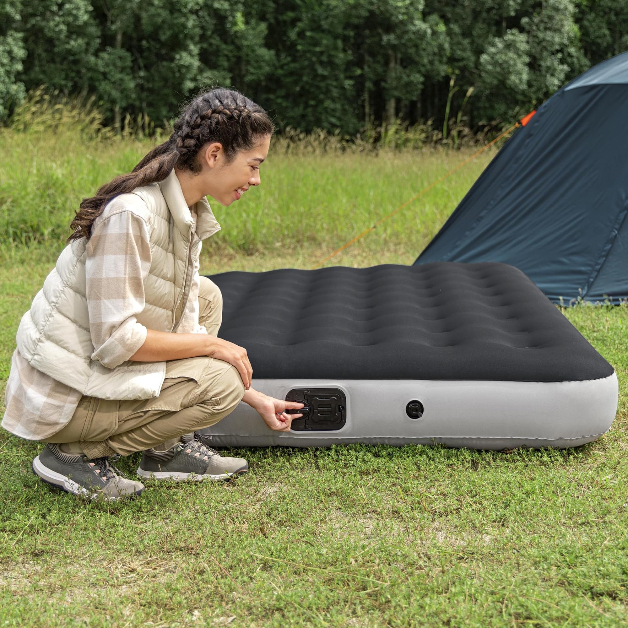 Foto 5 pulgar | Airbed Coleman River Gorge 9.5 Queen Con Bomba Integrada - Venta Internacional.