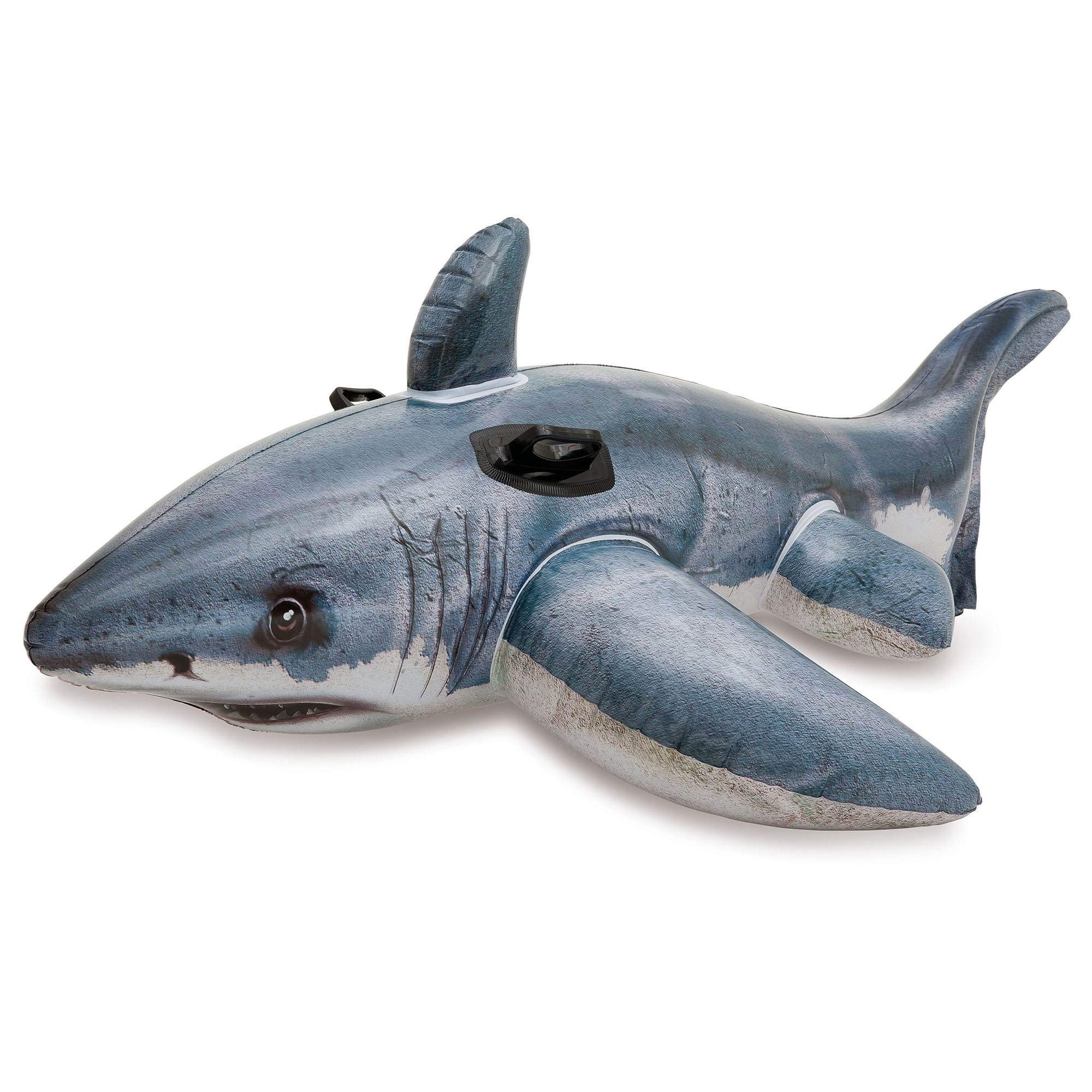 Foto 3 pulgar | Flotador Inflable Para Piscina Intex Great White Shark Para Niños A Partir De 3 Años - Venta Internacional.
