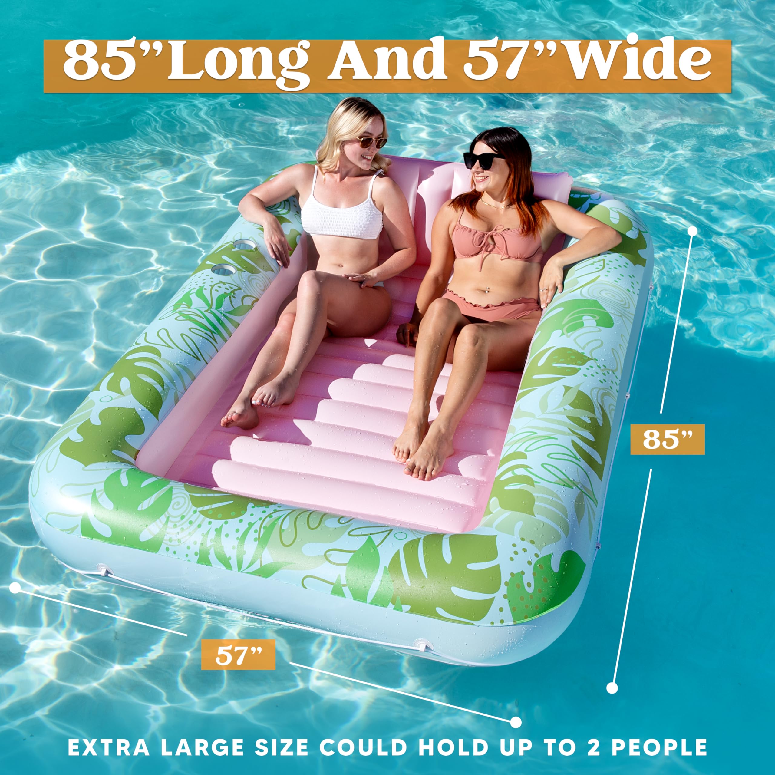 Foto 3 pulgar | Tumbona Inflable Para Bronceado Float Sloosh Xl Para Adultos - Venta Internacional.