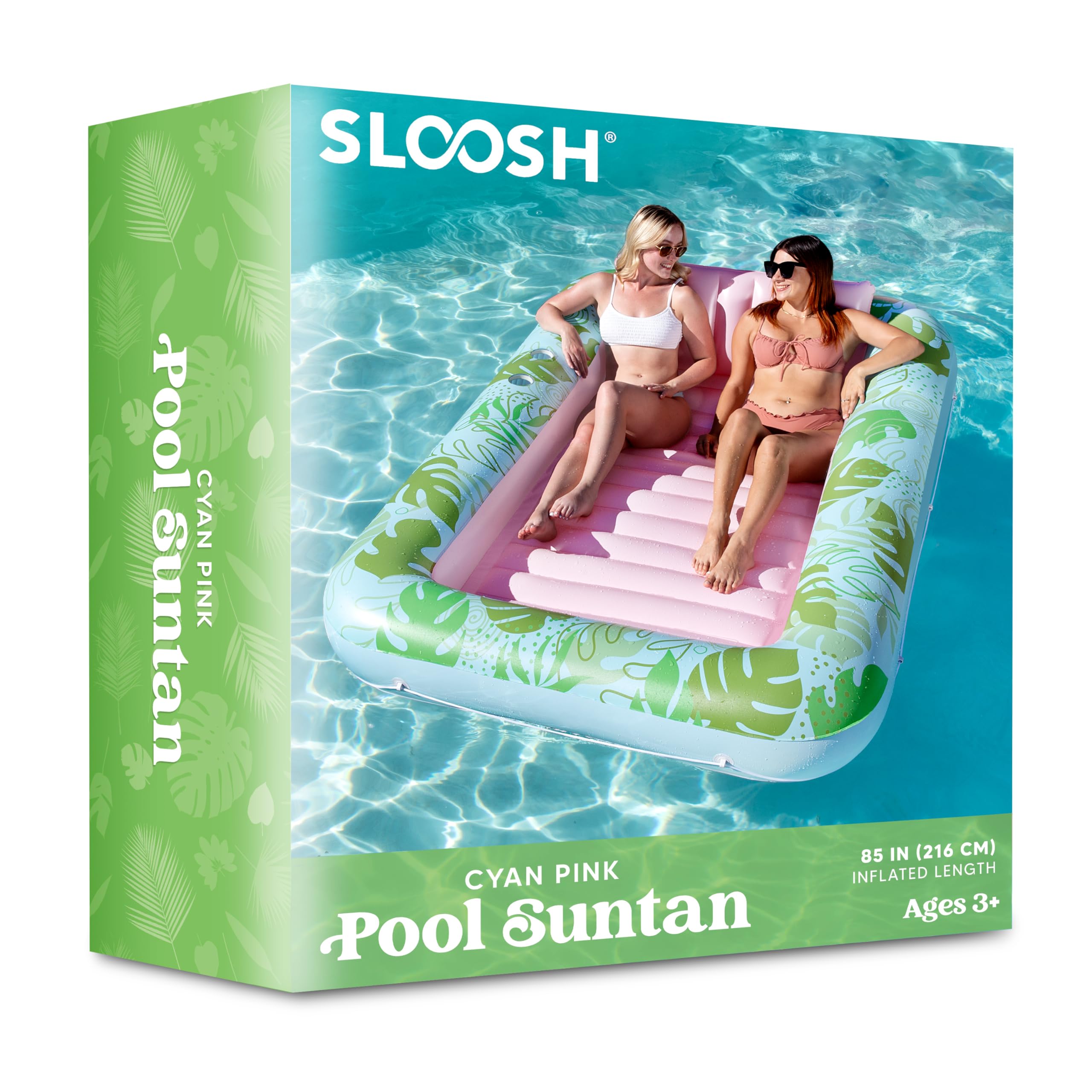 Foto 8 pulgar | Tumbona Inflable Para Bronceado Float Sloosh Xl Para Adultos - Venta Internacional.