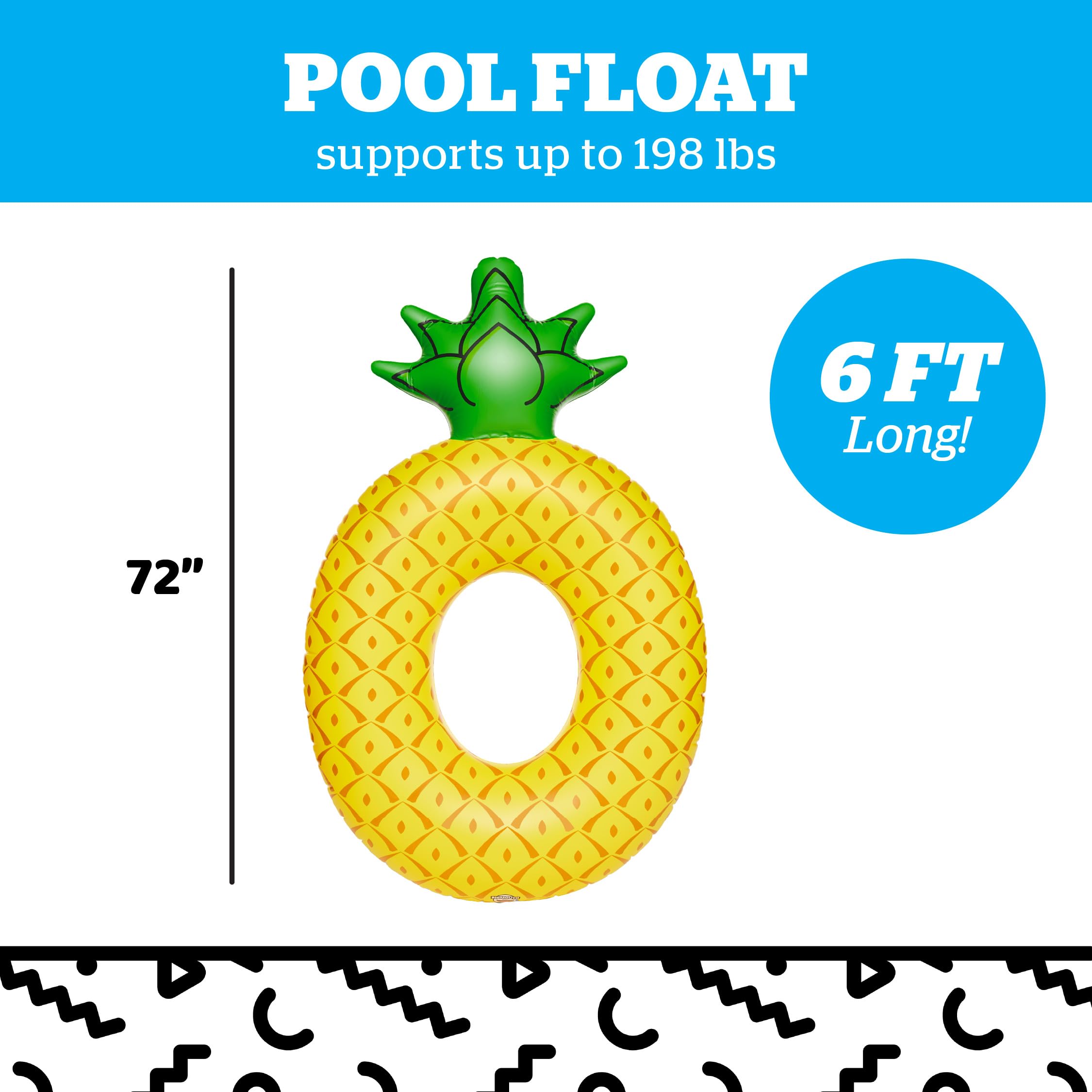 Foto 4 pulgar | Piña Gigante Para Piscina Pool Float Bigmouth Inc - Venta Internacional.