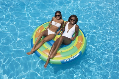 Foto 2 | Highroller Chip 60 Inflable Para Montar En Pool Island Swimline - Venta Internacional.