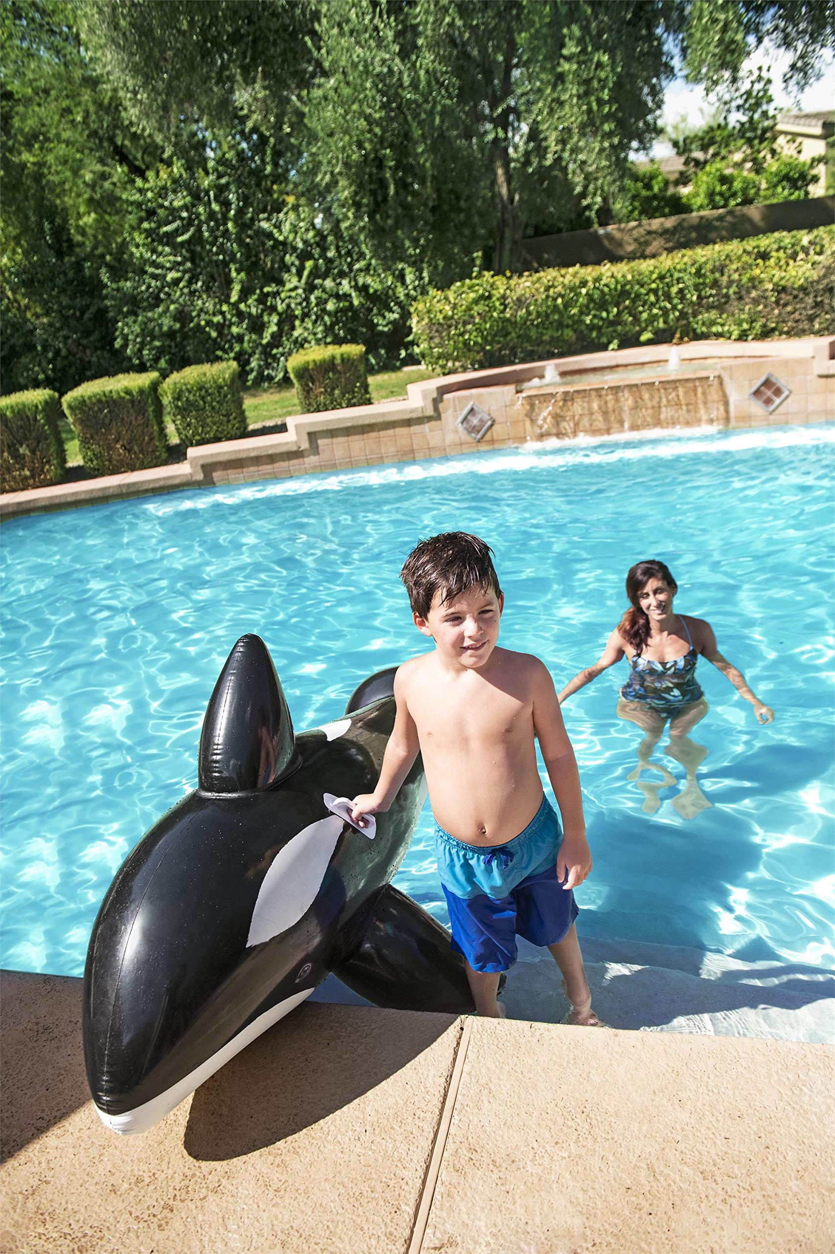 Foto 3 pulgar | Flotador Inflable Para Piscina Bestway H2ogo! Jinete De Ballenas Gigantes - Venta Internacional.