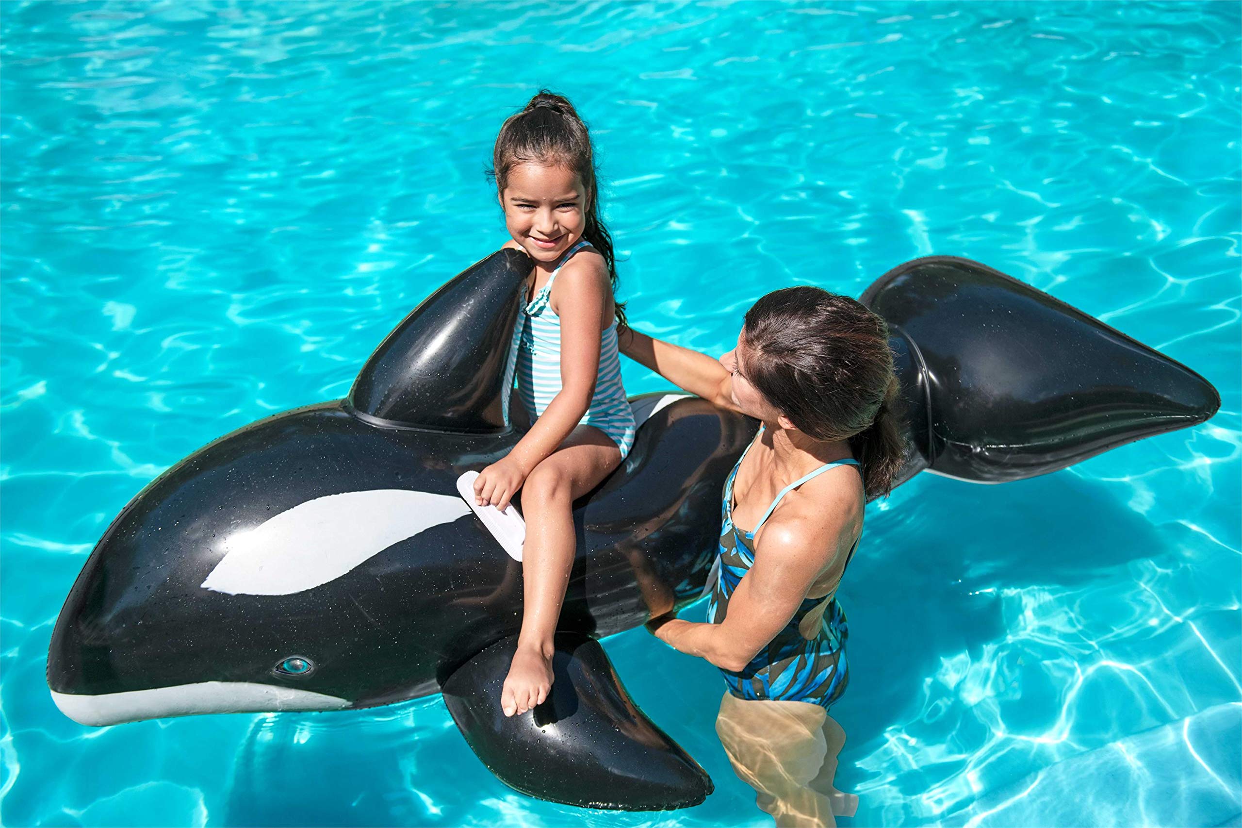 Foto 3 | Flotador Inflable Para Piscina Bestway H2ogo! Jinete De Ballenas Gigantes - Venta Internacional.