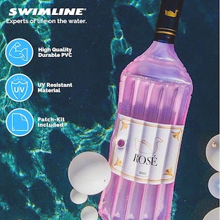Foto 7 | Tumbona Flotante Inflable Swimline Rosé Classic Edition - Venta Internacional.