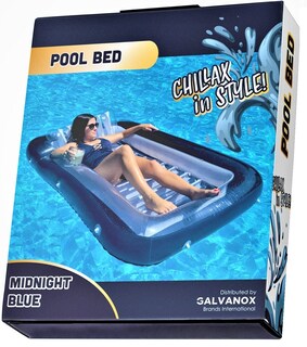 Foto 1 | Tumbona Inflable Para Bronceado Galvanox, 70 X 49 Cm, Con Almohada - Venta Internacional.