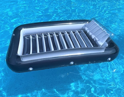 Foto 2 | Tumbona Inflable Para Bronceado Galvanox, 70 X 49 Cm, Con Almohada - Venta Internacional.