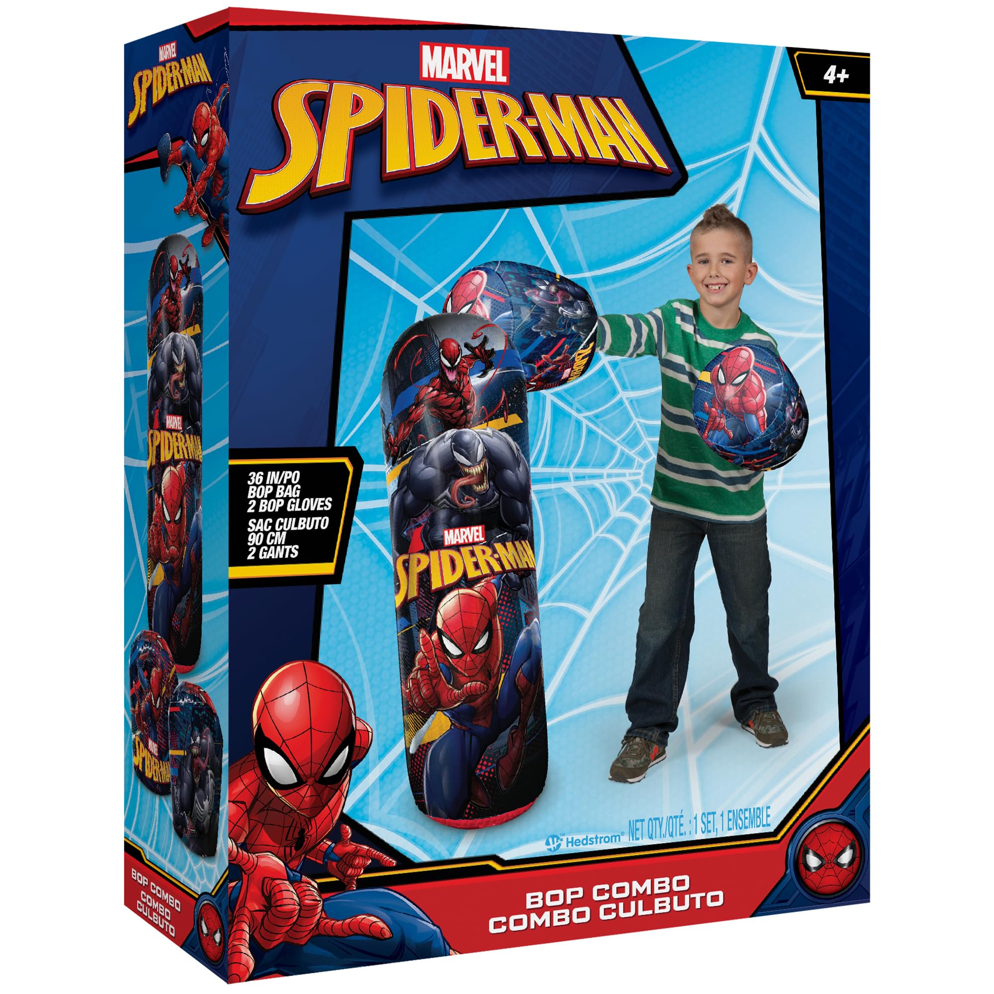 Foto 3 pulgar | Set De Sacos De Boxeo Inflables Hedstrom Spiderman De 36 Pulgadas - Venta Internacional.