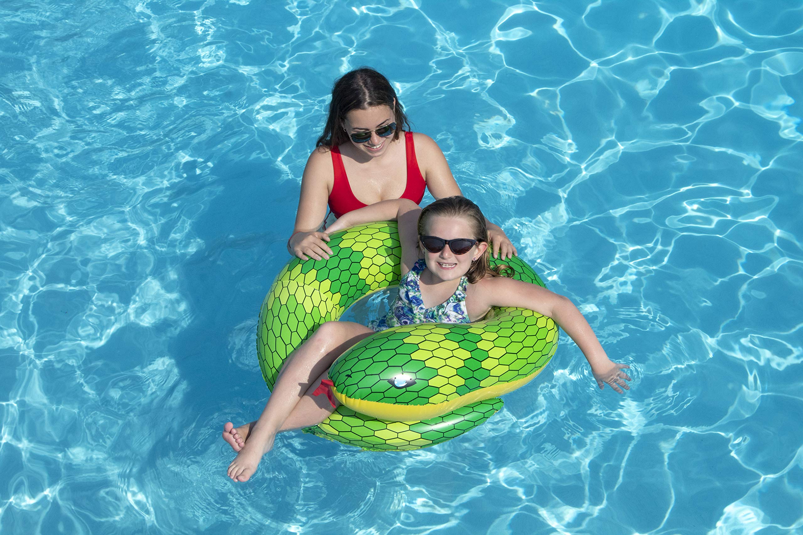 Foto 3 pulgar | Anillo Inflable Para Piscina Swimline Snake Amarillo/verde, 81 X 71 X 41 Cm - Venta Internacional.