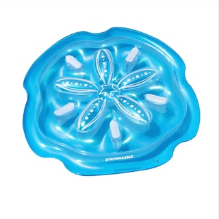 Foto 1 | Isla Inflable Para Piscina Swimline Sand Dollar Blue, 160 X 160 X 20 Cm - Venta Internacional.