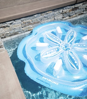 Foto 2 | Isla Inflable Para Piscina Swimline Sand Dollar Blue, 160 X 160 X 20 Cm - Venta Internacional.