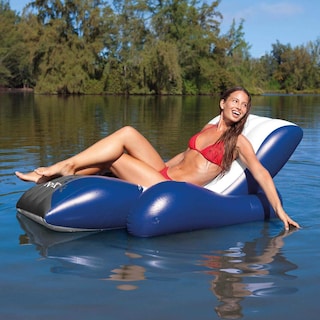Foto 2 | Sillón Reclinable Inflable Intex Para Salón Y Piscina Con Portavasos - Venta Internacional.