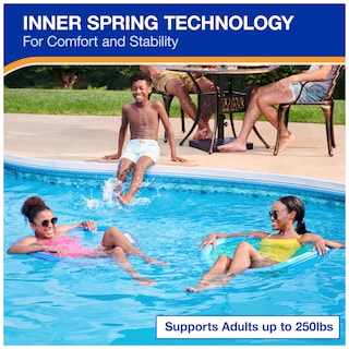 Foto 4 | Tumbona De Piscina Swimways Spring Float Premium Papasan Para Adultos - Venta Internacional.