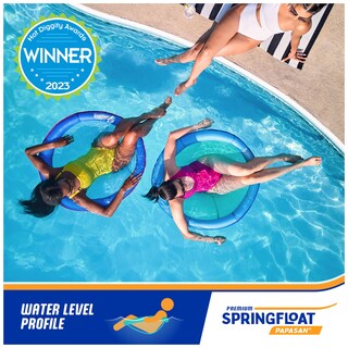 Foto 5 | Tumbona De Piscina Swimways Spring Float Premium Papasan Para Adultos - Venta Internacional.