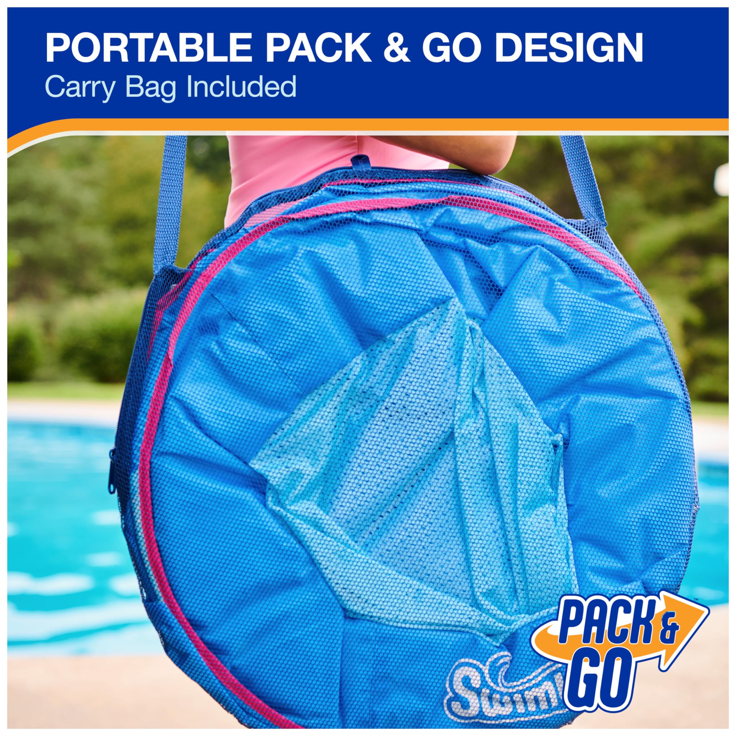Foto 7 pulgar | Tumbona De Piscina Swimways Spring Float Premium Papasan Para Adultos - Venta Internacional.
