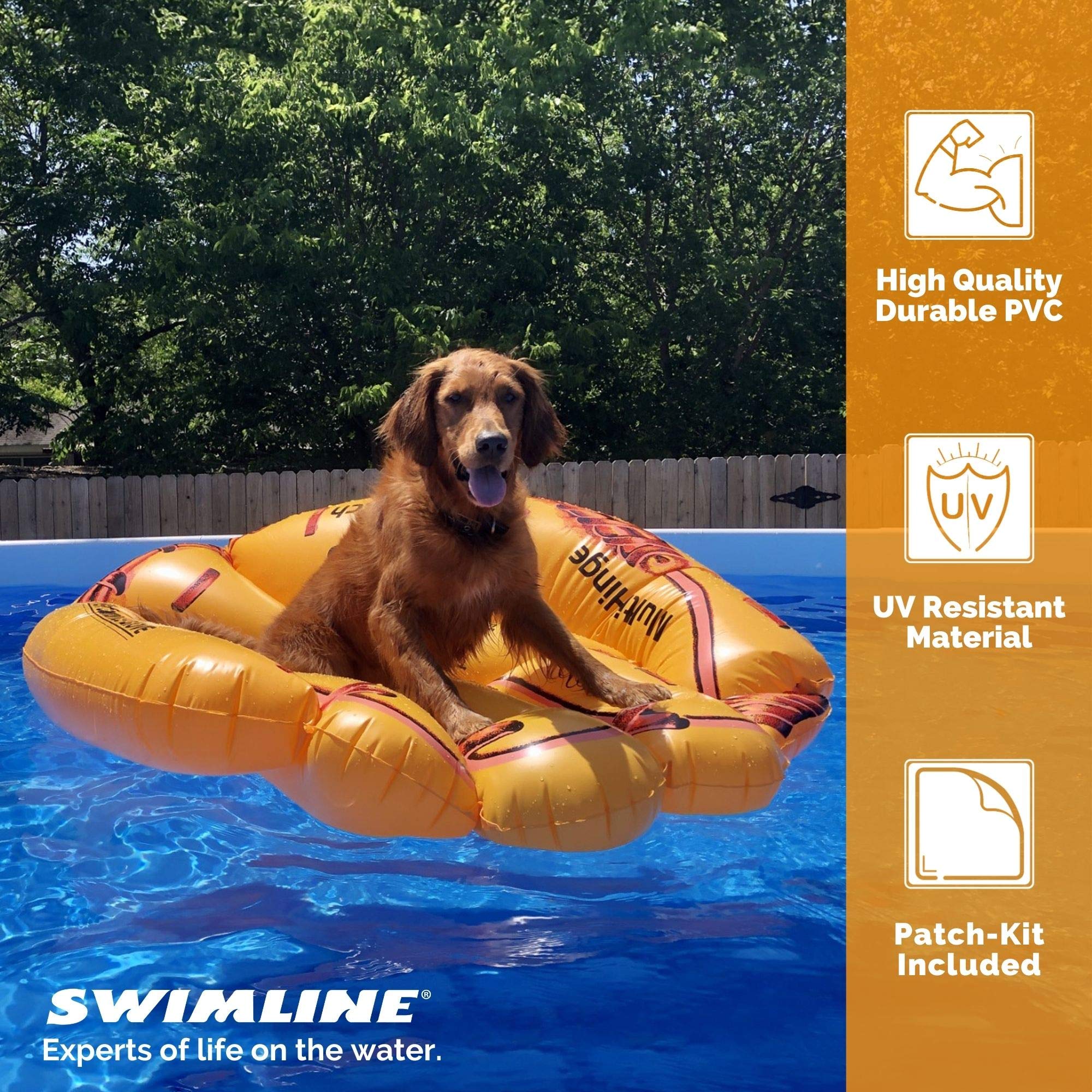Foto 5 pulgar | Guante De Béisbol Hinchable Pool Float Swimline Giant, Color Marrón - Venta Internacional.
