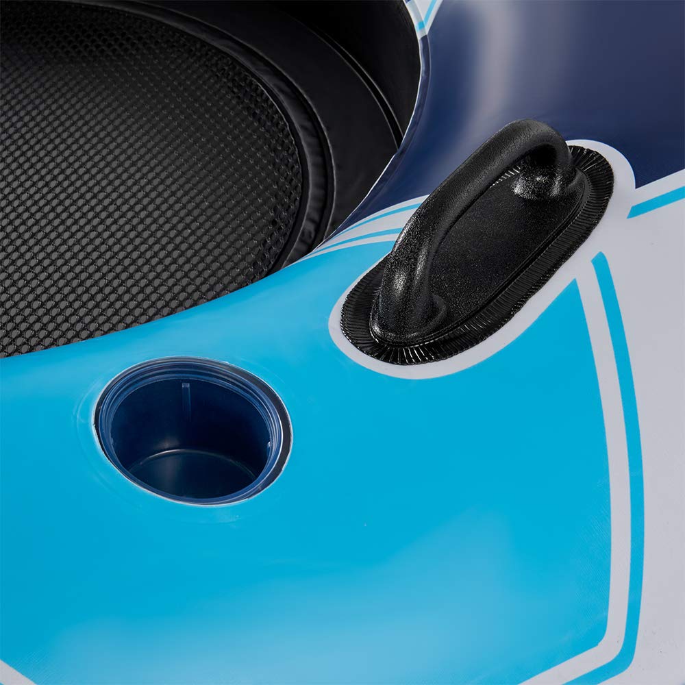 Foto 6 pulgar | Flotador Inflable Para Piscina Bestway Coolerz Rapid Rider Ii, Color Azul - Venta Internacional.