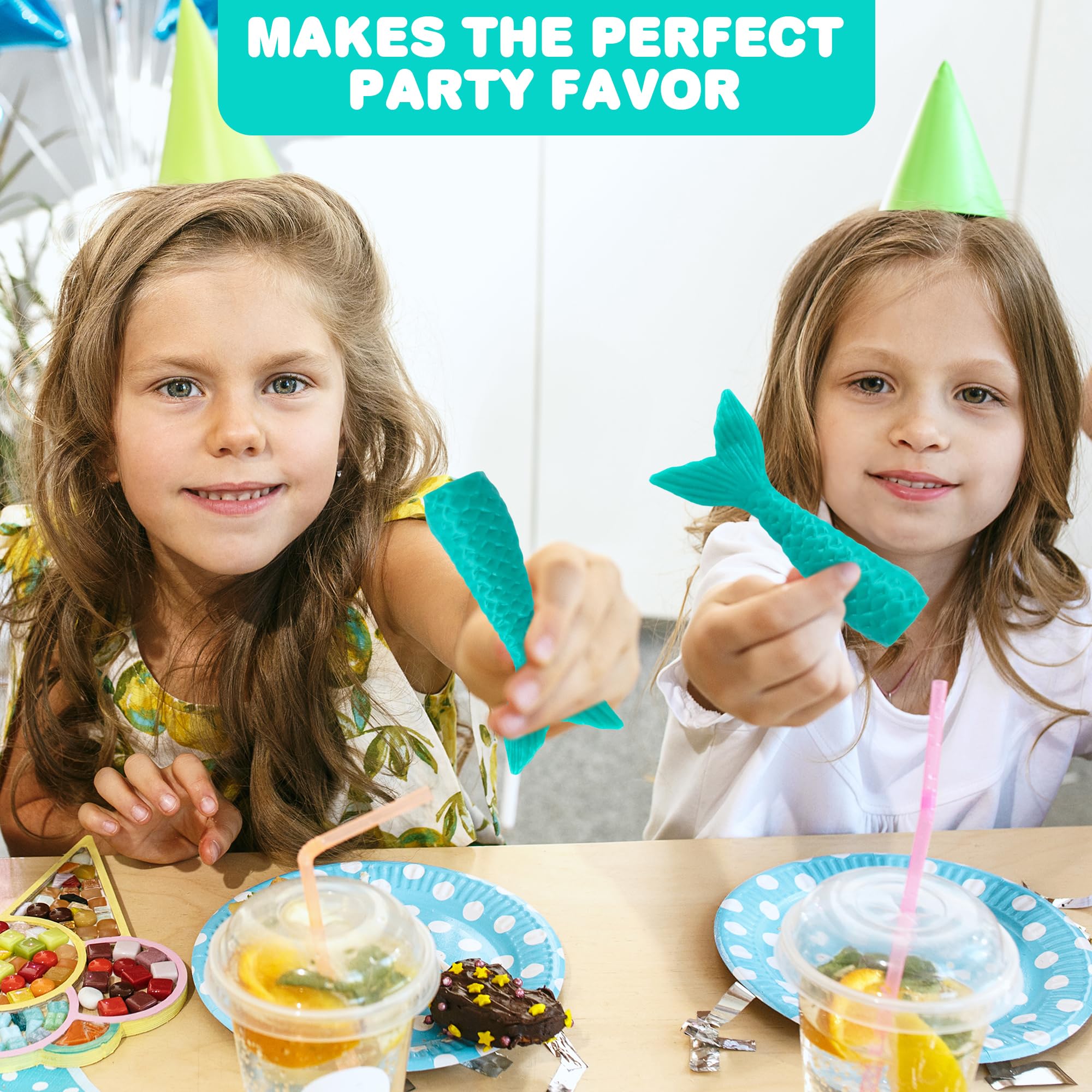Foto 5 | Slingshots Artcreativity Mermaid Tail Para Niños (24 Unidades) - Venta Internacional.