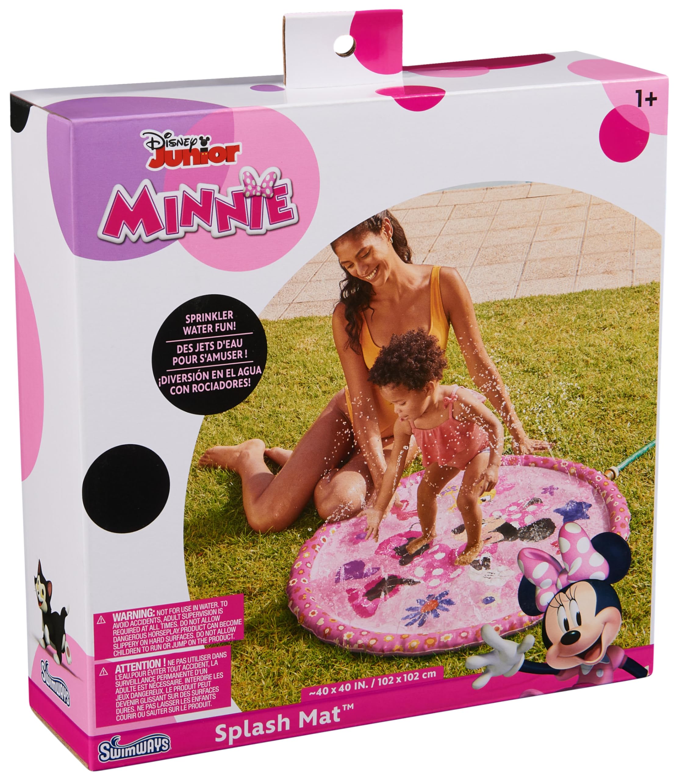 Foto 6 pulgar | Juguete Acuático Splash Mat Swimways Minnie Mouse Para Niños De 1 Año O Más - Venta Internacional.