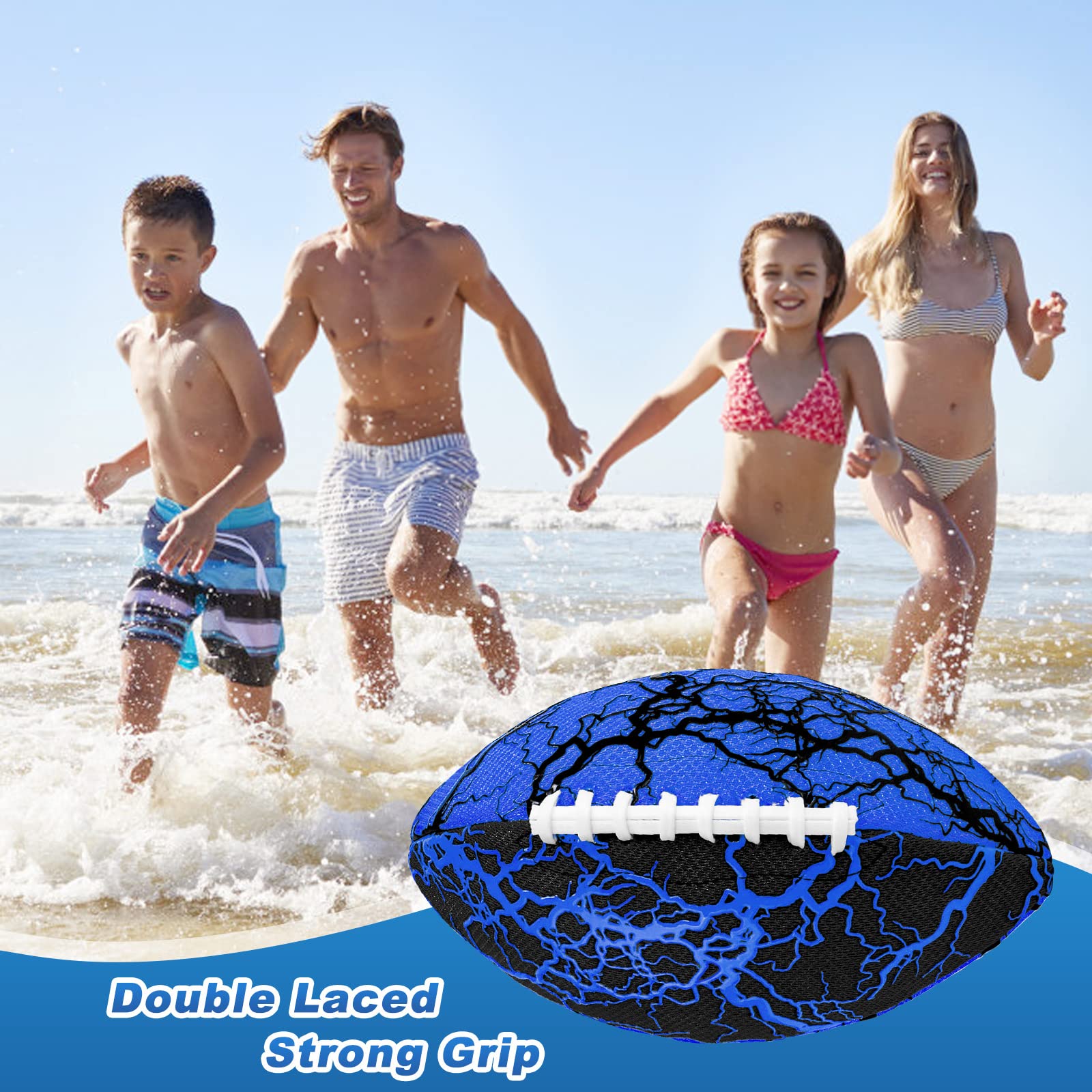 Foto 3 pulgar | Juguetes De Piscina Jasonwell Impermeables Para Fútbol Playa Con Bomba - Venta Internacional.