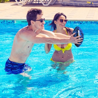 Foto 5 | Juguetes De Piscina Jasonwell Impermeables Para Fútbol Playa Con Bomba - Venta Internacional.