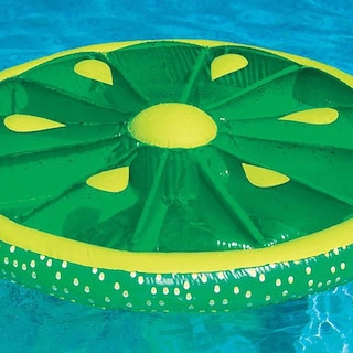Foto 3 | Pool Island Swimline En Rodajas De Lima Para 2 A 3 Personas, 160 X 160 X 28 Cm - Venta Internacional.