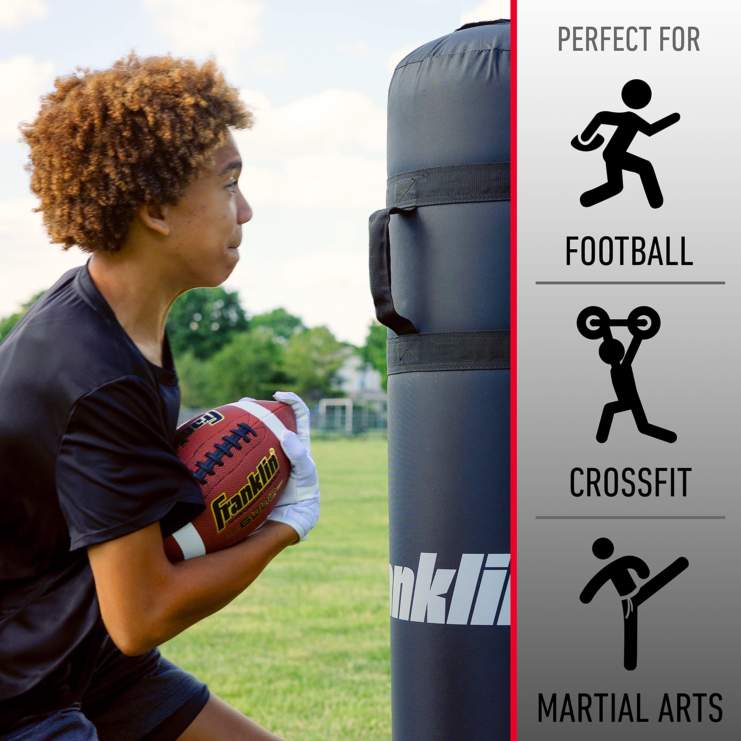 Foto 5 | Chupete Inflable Para Taclear Fútbol Franklin Sports, 51 Cm - Venta Internacional.