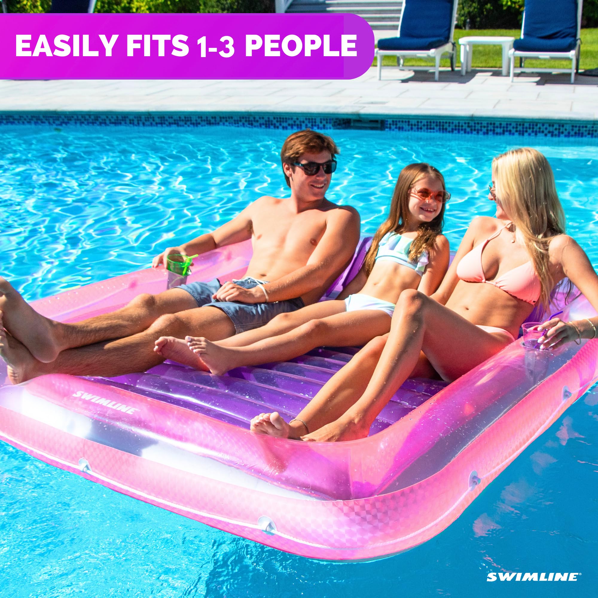 Foto 4 | Tina Solar Inflable Para Salón Flotante, Línea De Baño, Doble Xl - Venta Internacional.