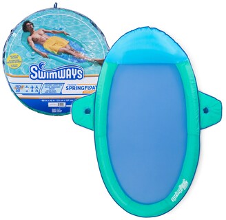 Foto 1 | Tumbona De Piscina Swimways Spring Float Premium Suncatcher Para Adultos - Venta Internacional.