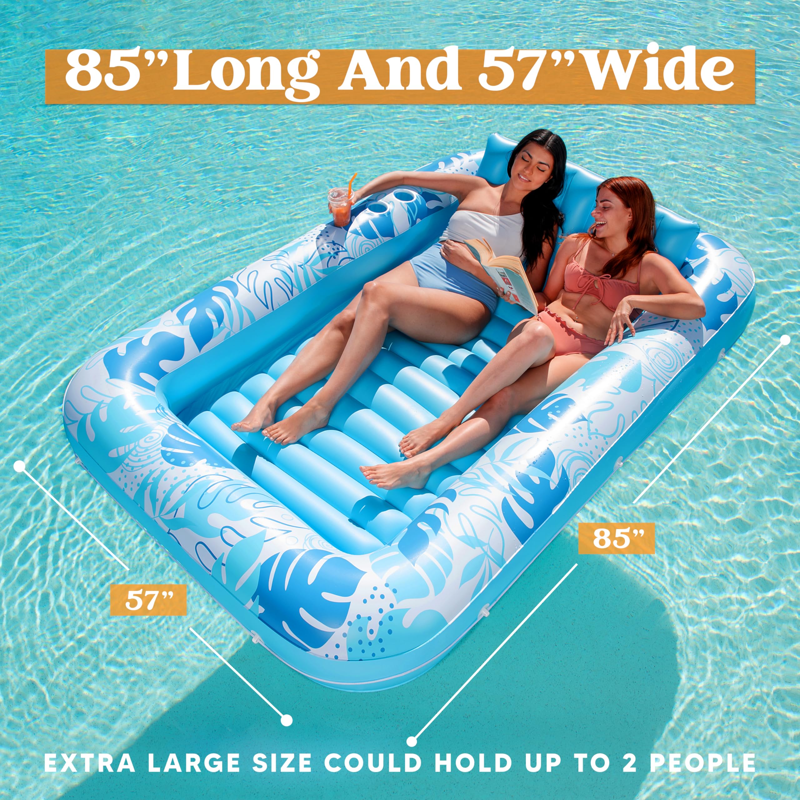 Foto 3 pulgar | Tumbona Inflable Para Bronceado Float-xl Sloosh Para Adultos - Venta Internacional.