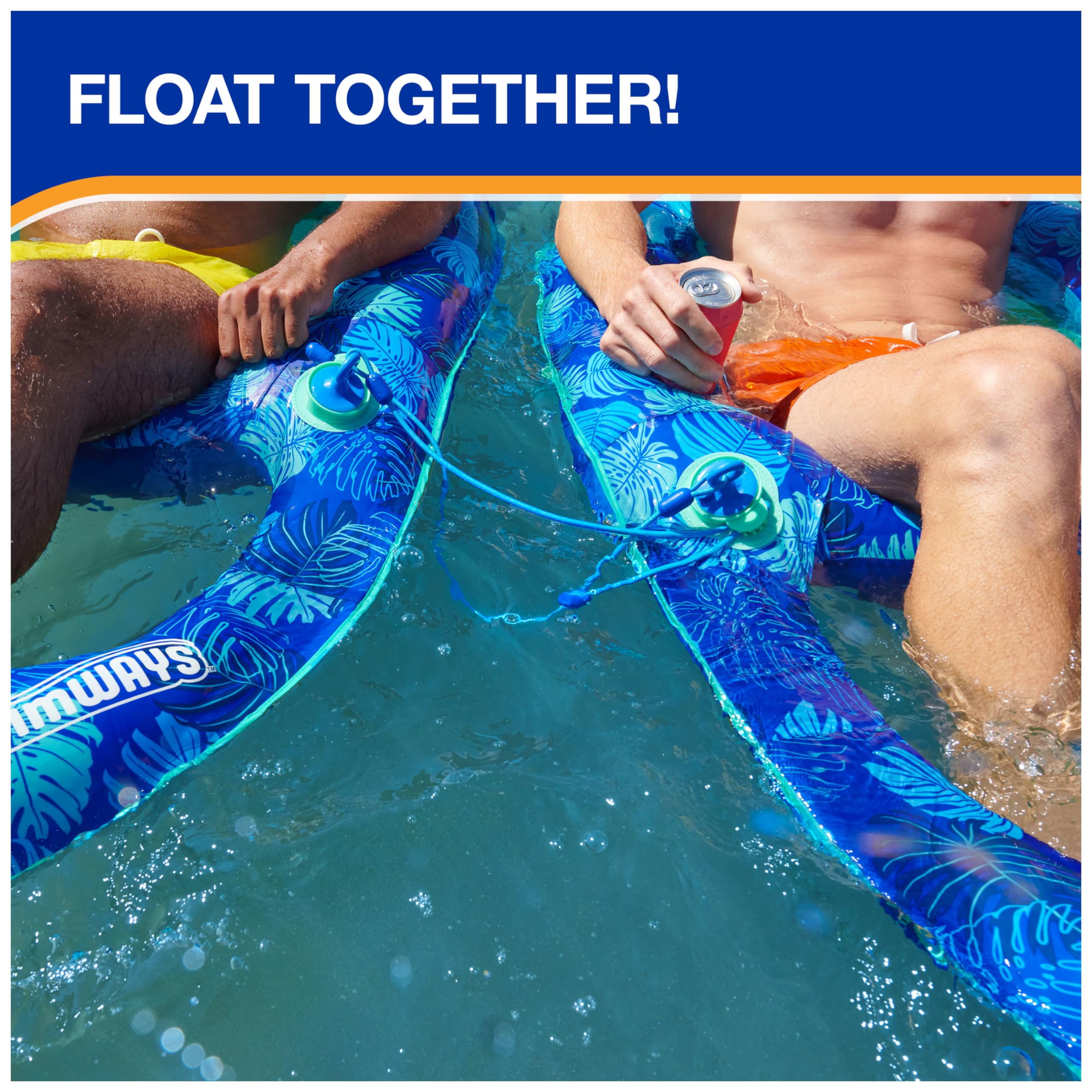 Foto 4 pulgar | Tumbona De Piscina Swimways Elite Spring Float, Reclinable, Para Adultos - Venta Internacional.