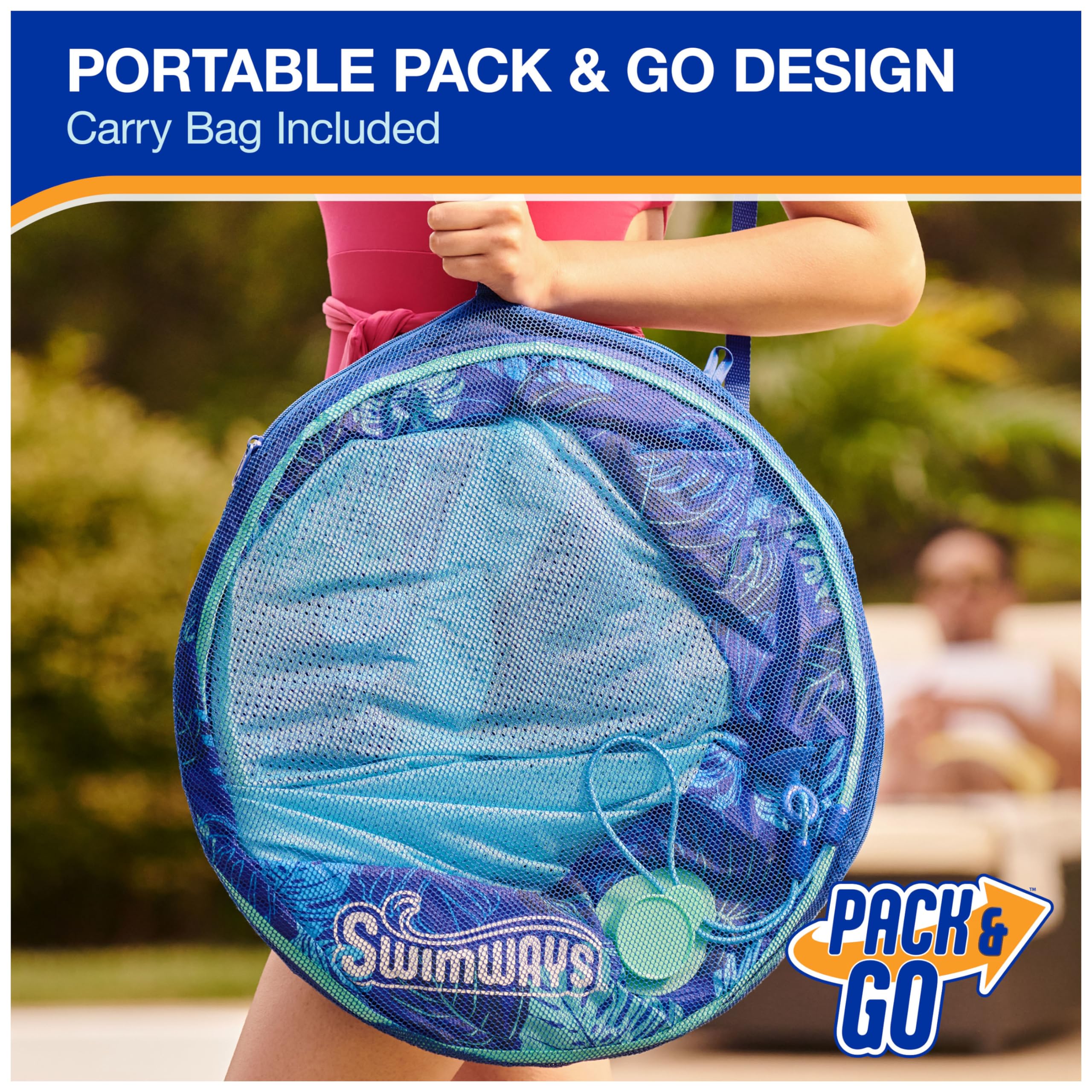 Foto 7 pulgar | Tumbona De Piscina Swimways Elite Spring Float, Reclinable, Para Adultos - Venta Internacional.