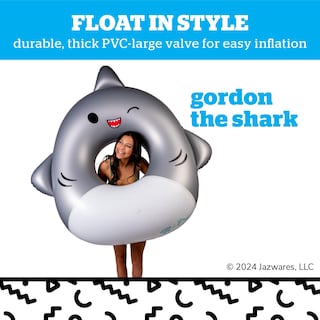 Foto 4 | Flotador Inflable Para Piscina Bigmouth X Squishmallows Gordon Shark - Venta Internacional.