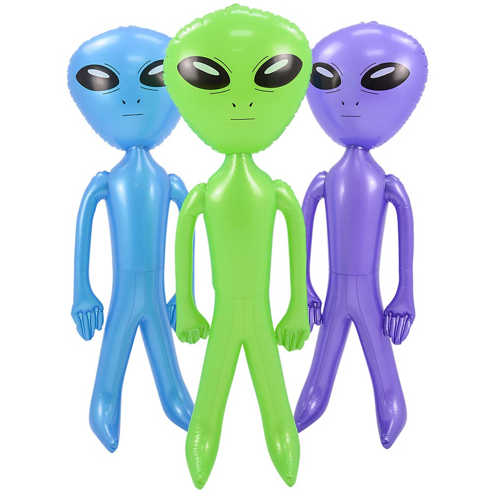 Foto 2 pulgar | Jumbo Inflable Alien Rhode Island Novelty De 54.5 Pulgadas - Venta Internacional.
