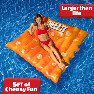 Foto 2 | Flotador Inflable Para Piscina Sunny Days Cheez-it Extra Grande - Venta Internacional.