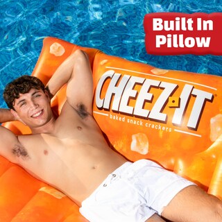 Foto 4 | Flotador Inflable Para Piscina Sunny Days Cheez-it Extra Grande - Venta Internacional.