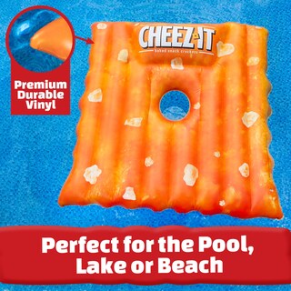 Foto 5 | Flotador Inflable Para Piscina Sunny Days Cheez-it Extra Grande - Venta Internacional.