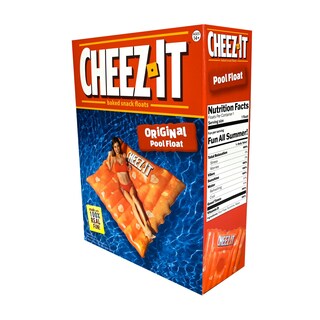 Foto 7 | Flotador Inflable Para Piscina Sunny Days Cheez-it Extra Grande - Venta Internacional.