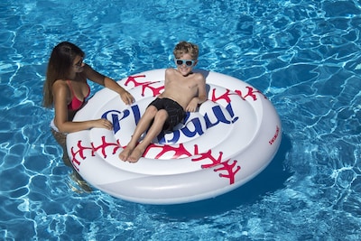 Foto 5 | Monta Inflable De Béisbol Pool Float Swimline Para Adultos - Venta Internacional.