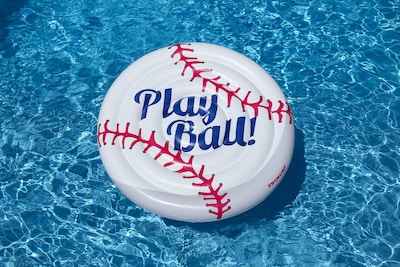 Foto 6 | Monta Inflable De Béisbol Pool Float Swimline Para Adultos - Venta Internacional.
