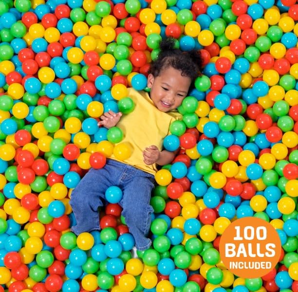 Foto 4 | Pelotas De Plástico Bestway De 100 Unidades Para Jugar En Interiores Y Exteriores - Venta Internacional.