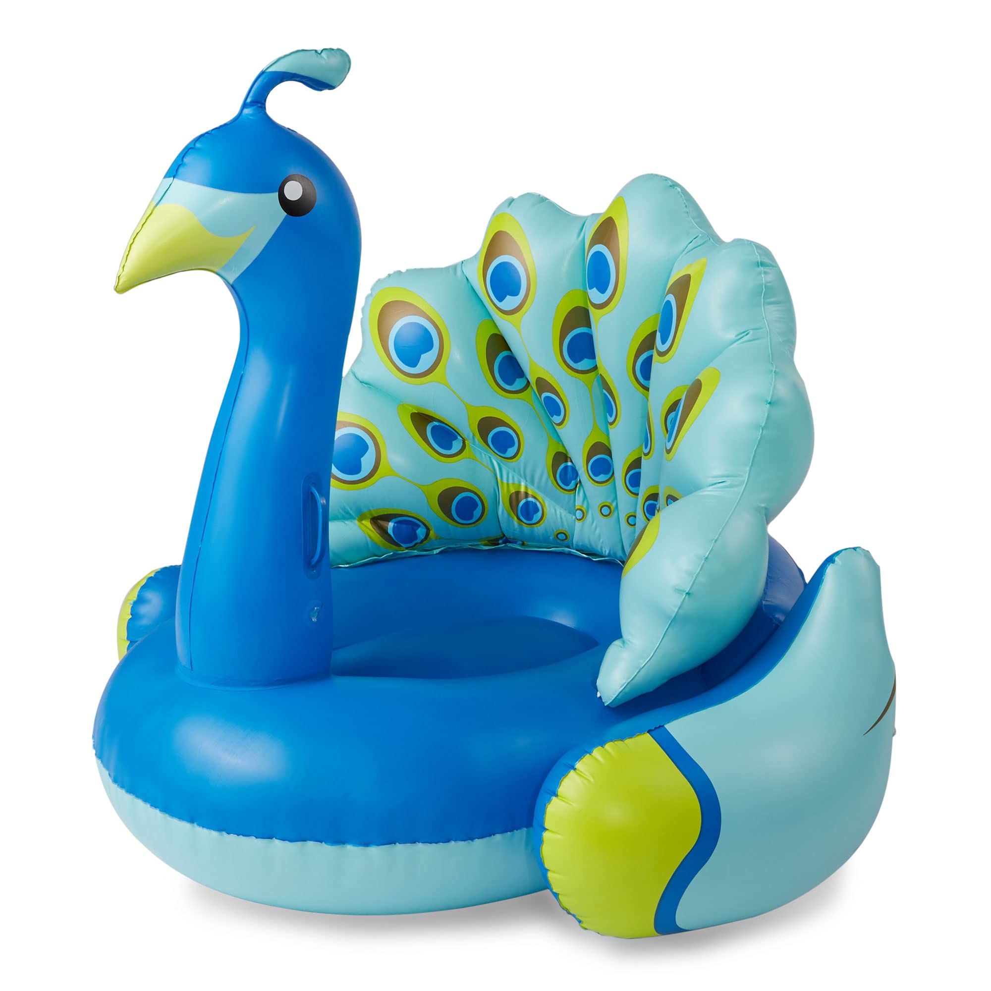 Tumbona Pool Float Swimline Giant Peacock Premium - Venta Internacional. $1,336