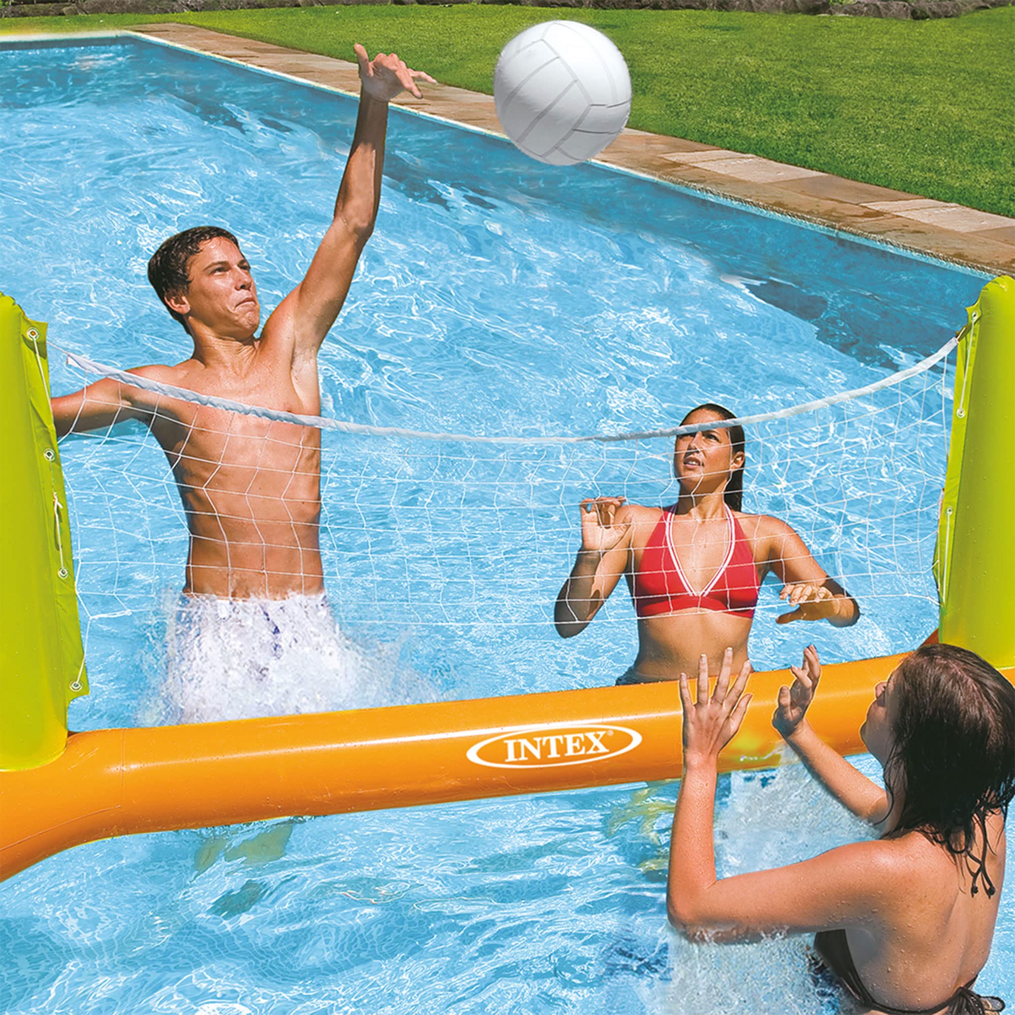 Foto 7 | Juego De Voleibol Inflable Para Piscina Flotante Intex - Venta Internacional.