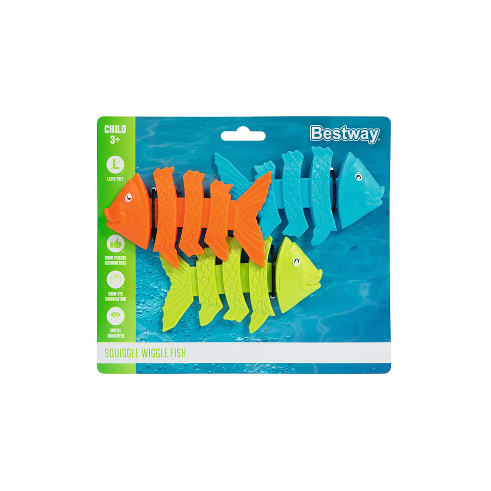 Juguetes de Buceo Bestway Pez 3 Piezas