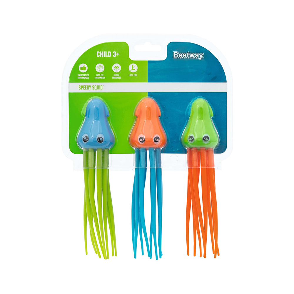 Foto 2 pulgar | Juguetes de Buceo Bestway Pulpos 3 Piezas