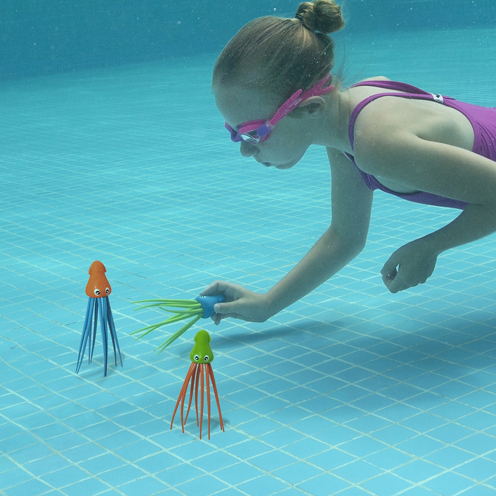 Foto 3 | Juguetes de Buceo Bestway Pulpos 3 Piezas